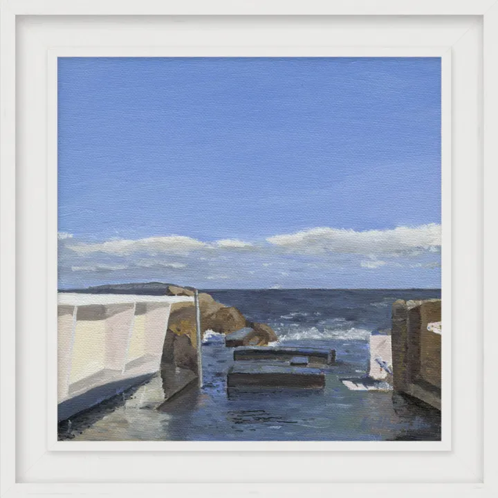 Forty Foot Print in a frame
