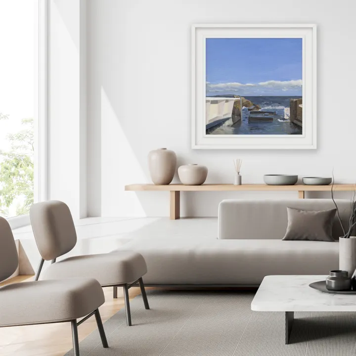 Forty Foot Print in a room